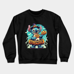 Halloween Stitch Crewneck Sweatshirt